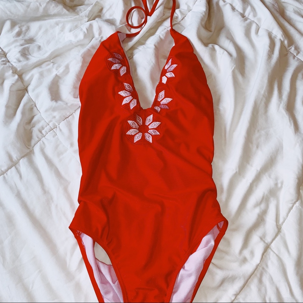 flirty red one piece / ZAFUL